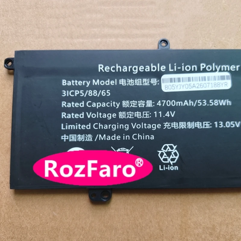 RozFaro U528870PV-3S1P SP31550 Laptop Battery For Digma Pro Sprint M DN15R5-8CXW02 DN15R5-8DXW05 DN15R7-8CXW01 DN16R7-ADXW02
