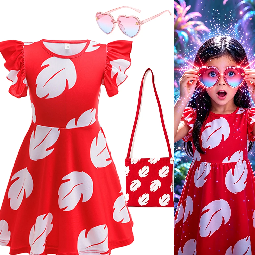 Baby Clothing Europe - Cute Tropical Cartoon Dress for Girls