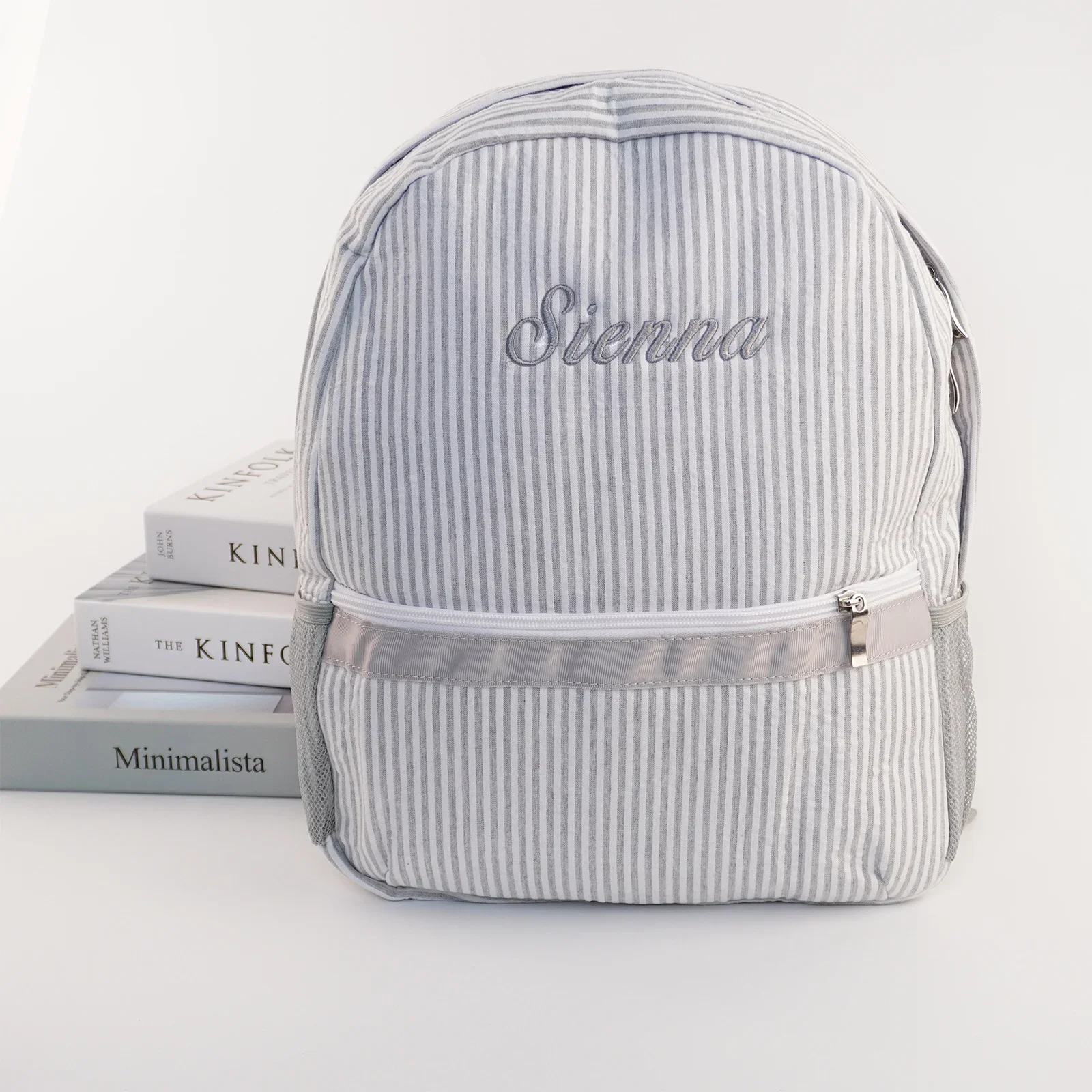 

Personalized Embroidery Model Bubble Yarn Kids Shoulder Bag Outdoor Travel Large Capacity Storage Bag Student Trendy Schoolbag