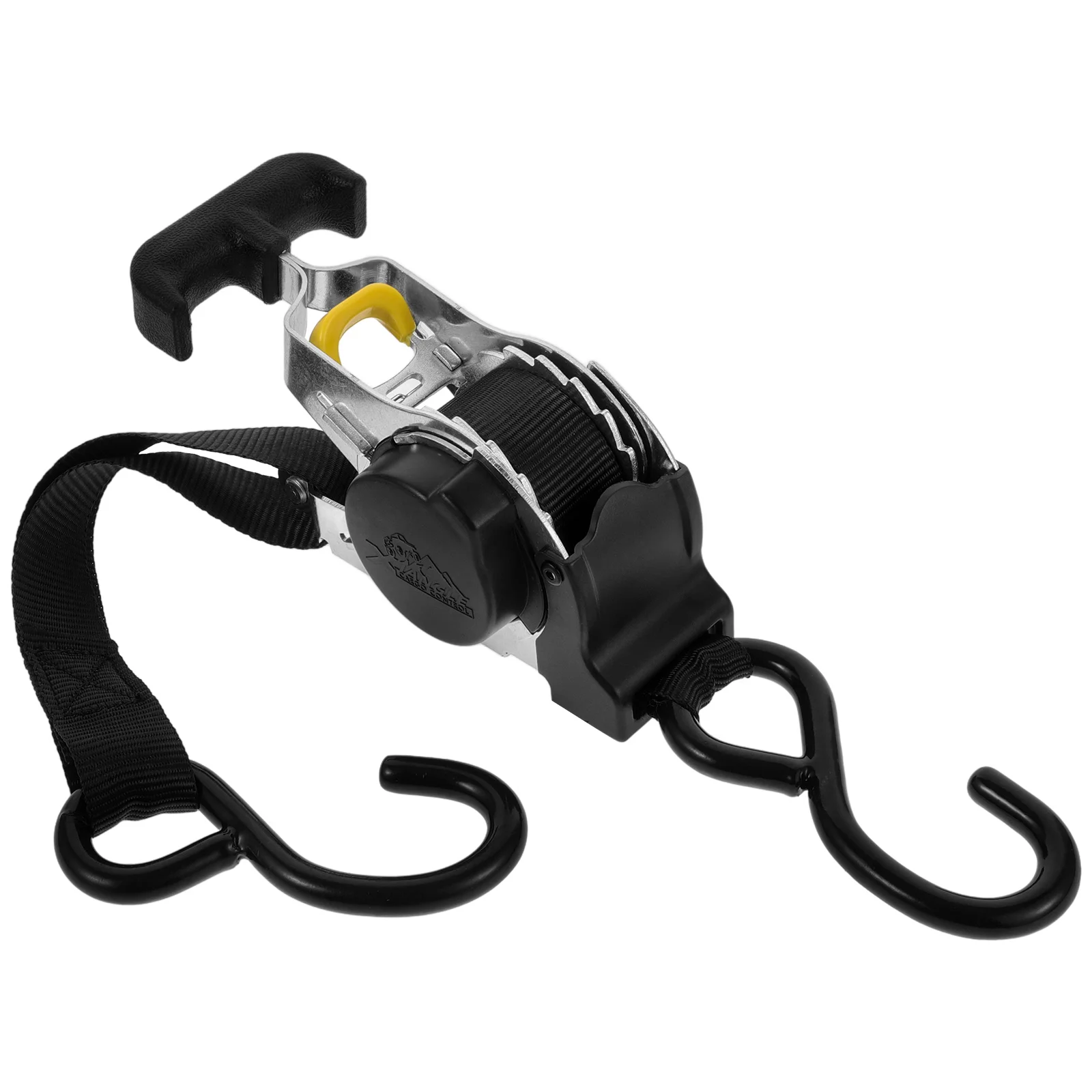 

Polyester Ratchet Tie Down Strap White Zinc Adjustable Length Cargo Securement Solution Heavy Duty Straps Lashing