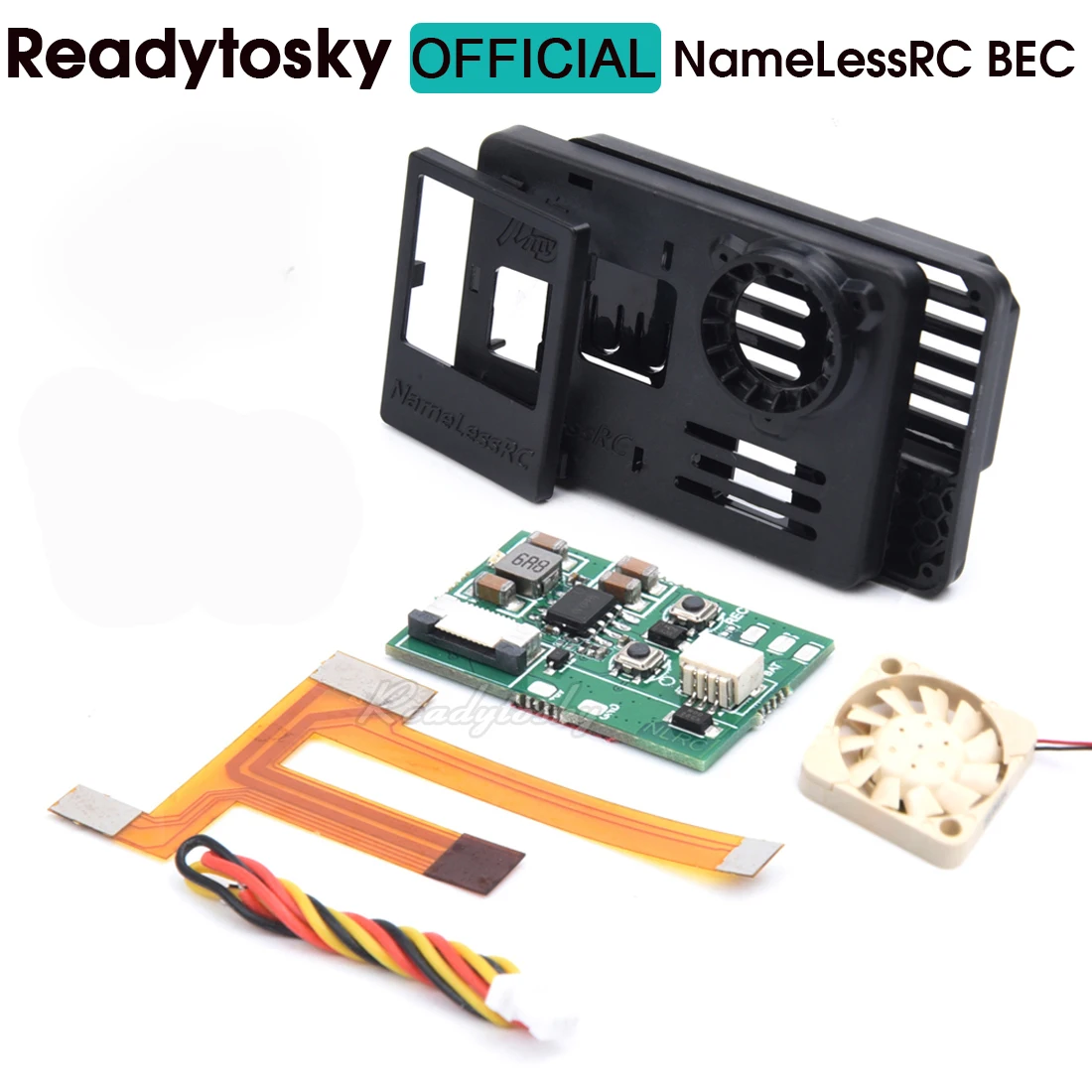 NameLessRC 66X45X23mm Nylon Case 2-6S 5V/2.1A BEC Module for Naked GOPRO Hero 9 / 10 / 11 Camera FPV Racing Cinewhoop DIY Parts