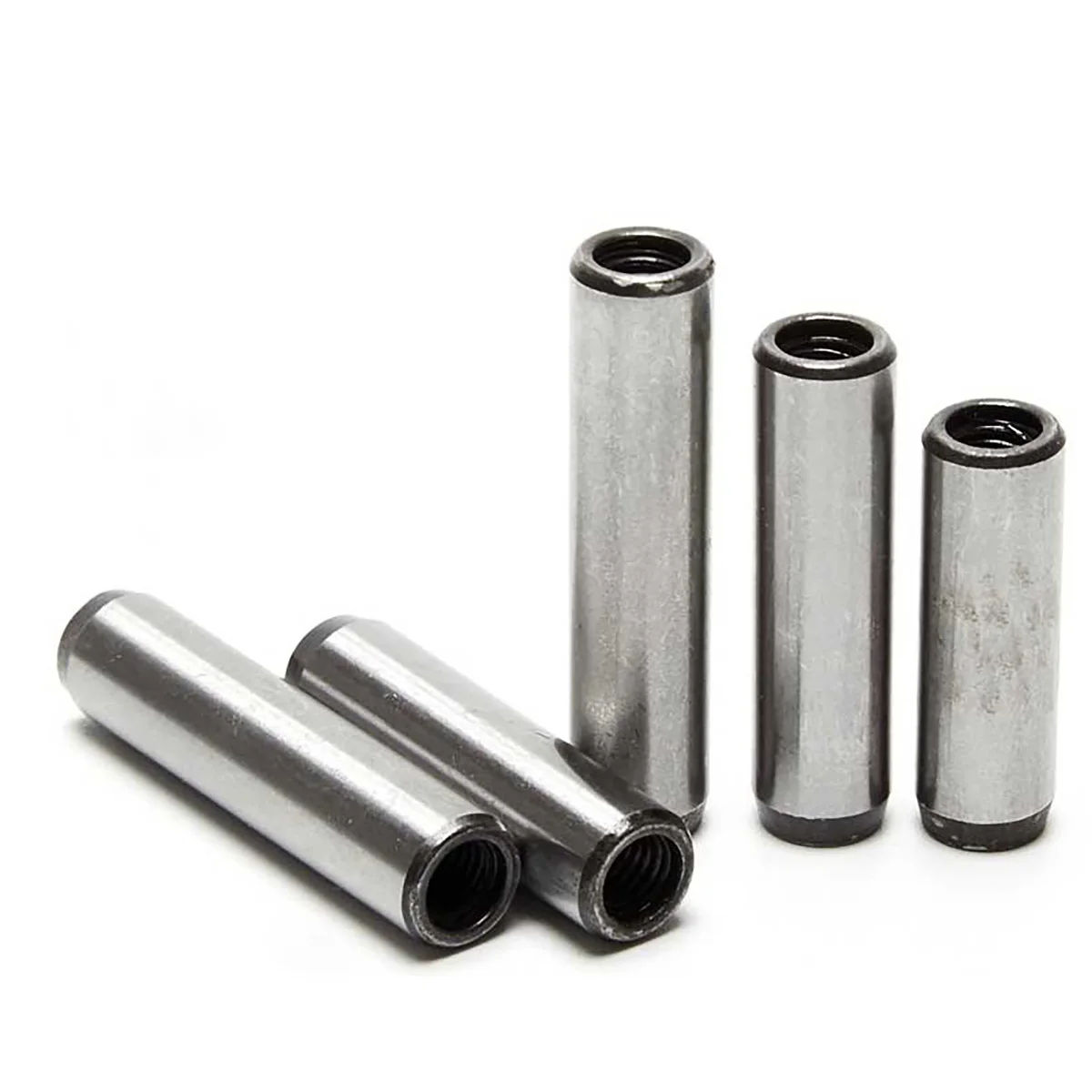 M2.5 M3 M4 M5 M6 Hardened 45# Steel Quenched Single Head Internal Thread Cylindrical Positioning Tapping Pin