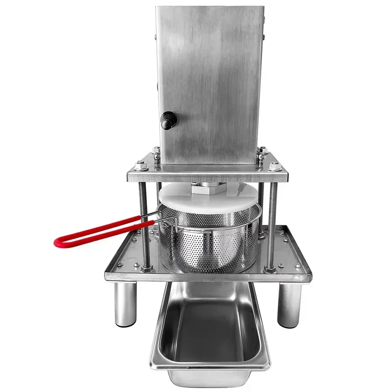 110/220V Deoiler Squeezer Commercial Juice Press Stainless Steel Electric Grape Honey Juicer Vegetable Dehydration Machine