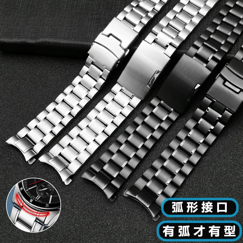 For Casio EDIFICE EFV-540 500 EFS-S510 EFB-650 EQB-501 EFR-303L/303D Stainless Steel Strap 20mm 22mm Watch Chain Watchband