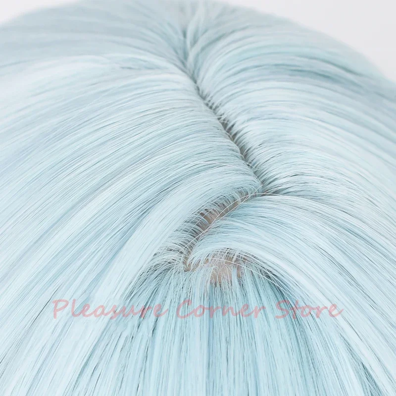 Genshin Impact Faruzan คอสเพลย์วิกผมสังเคราะห์ทนความร้อนจําลองหนังศีรษะ Faruzan คอสเพลย์วิกผมสีหางม้า