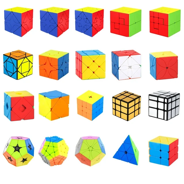 Seria Meilong obcy magiczna kostka 2x2 3x3 4x4 5x5 6x6 7x7 8x8 9x9 profesjonalna zabawka Cubo Magico dla dzieci zabawka na prezent dla dzieci