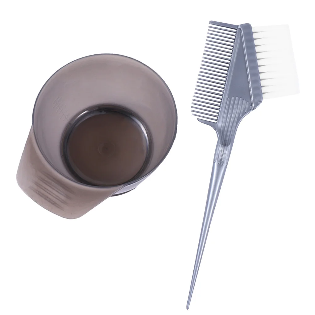 2Pcs Hair Coloring Bowl with Plastic Handle Durable Tinting Bowls Essential for Salon and DIY Hair Dye Use Dyeing Bowl - Image 5