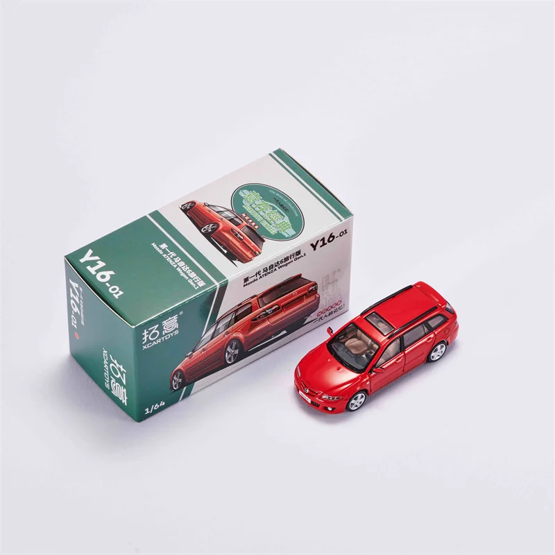 Xcartoys 1/64 Mazda 6 Wagon Model Car Collection Alloy Diecast Toys Classic Super Racing Car Vehicle For Children Gifts