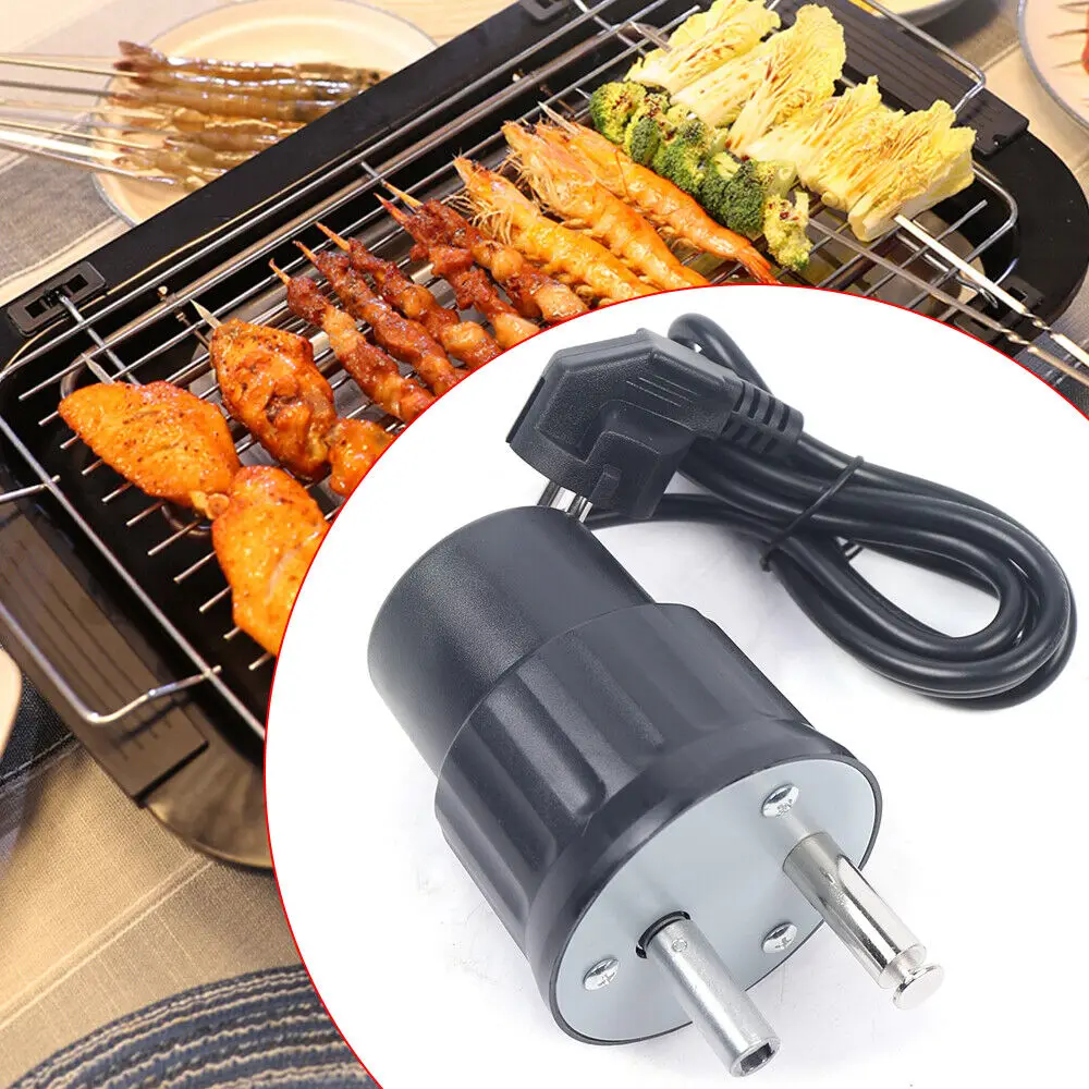 NONE 220 v Elektrische Bbq Spieß Rotisserie Grill Röster Motor Schwein Grill Motor Grill Motor Für Grill Rack