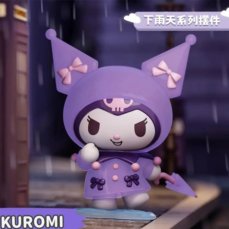 Hello Kitty Doll Ornament Cartoon Character Kuromi My Melody Kawaii Cute Creative Exquisite Desktop Doll Figure Children's Gift