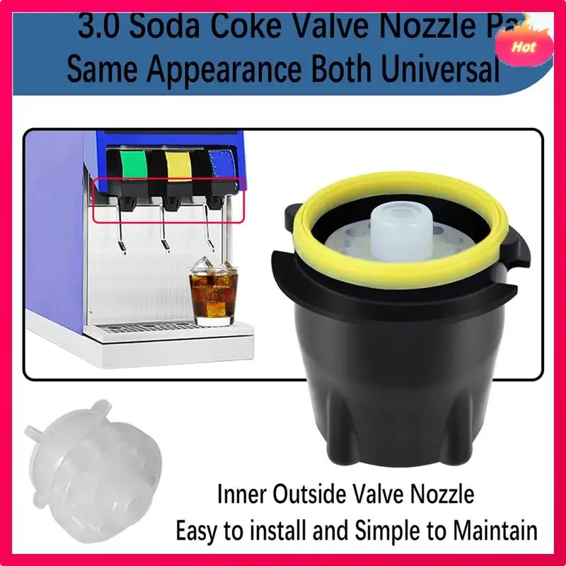 

Сопло клапана газировки ABYP LEV 3,0 28545, диффузор 28368, внутренняя часть смесителя, для машины Cola, замена внутренних наружных клапанов