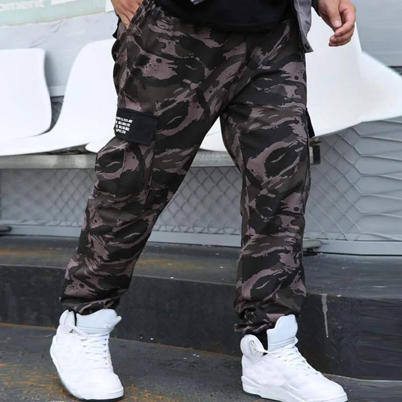 Camouflage Cargo Pants 9XL Joggers Militar Men Trousers Hip Hop Army Camo Spodnie Meskie Man Cotton Sweatpants 6XL Kargo Ropa