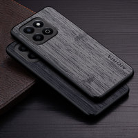 Case for Honor 200 Smart Pro 200 Lite 5G funda bamboo wood pattern Leather phone cover Luxury coque for 200 Smart case capa