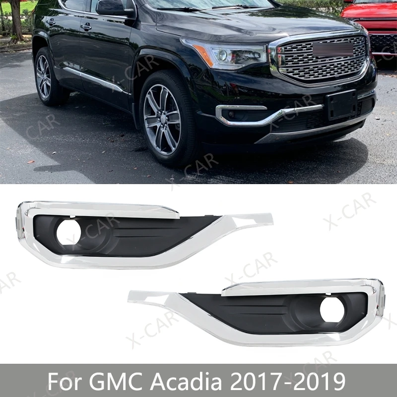 

Для GMC Acadia 2017 2018 2019, передний бампер, противотуманная фара, крышка, крышка, лицевая панель 84693622 GM1038209 84693621 GM1039209