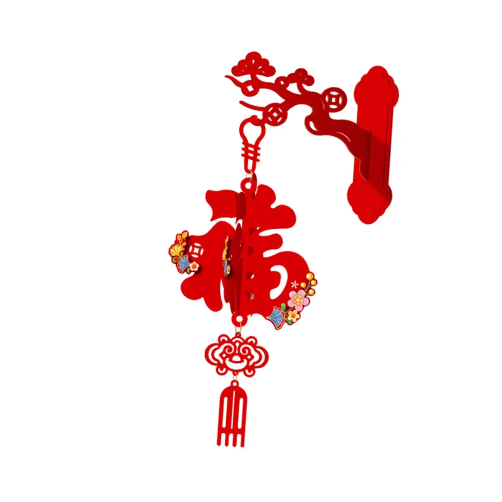 Blessing Tassel Pendant Ornament Chinese New Year Ceiling Hanging Decoration for Housewarming Holiday Living Room view 3