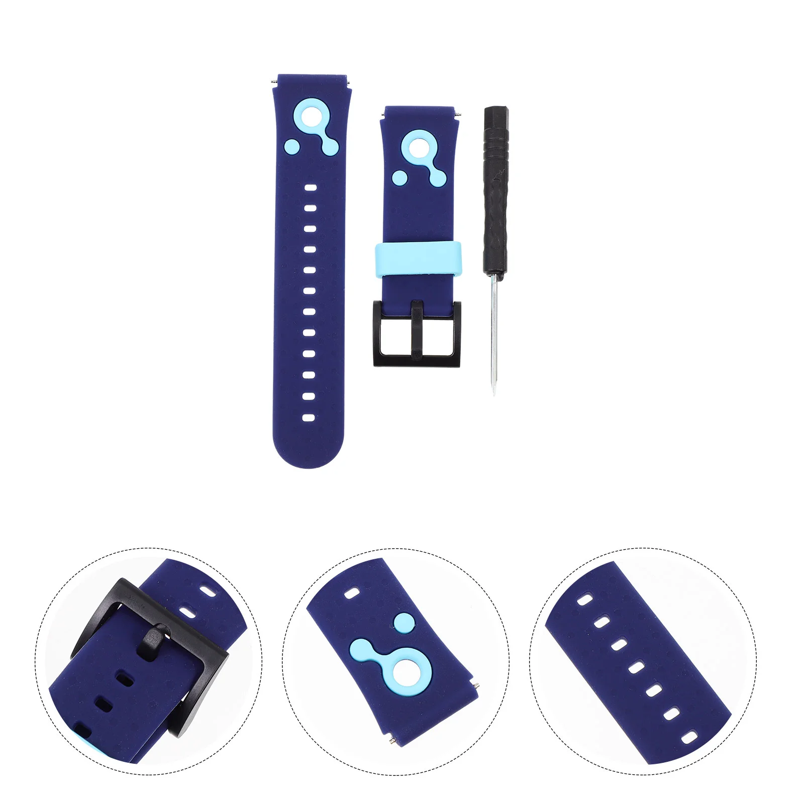 Original Phone Watch 360 Strap Child Kids Smartwatch Band Silica Gel Silicone Watchband for