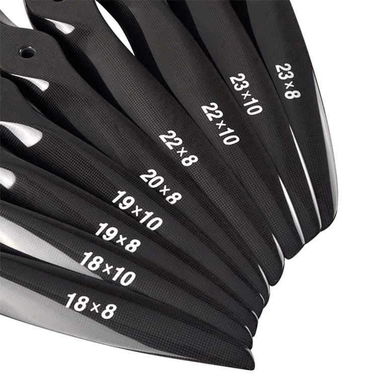 Fixed-wing Aircraft Piston Engine Carbon Fiber Propeller with 1K Pattern Propeller 18 19 25 22 23 24 27 28 Inch