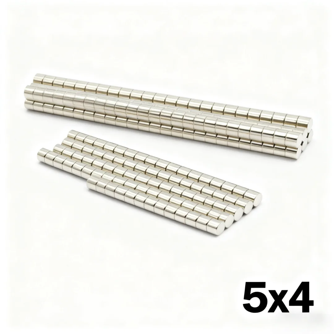 5x4mm Super Strong Magnet N35 Round Magnetic NdFeB Neodymium Magnet Powerful Disc imanes Refrigerator Magnets