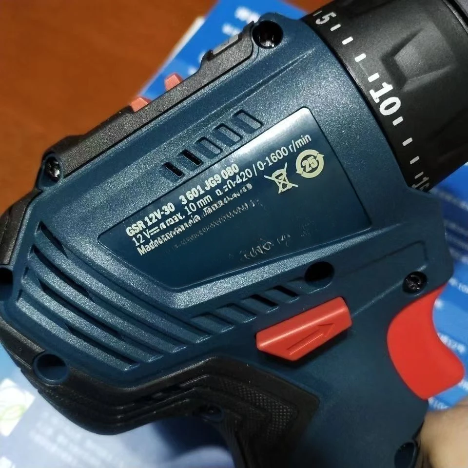 GSR 12V-30 перезаряжаемая бесщеточная ручная дрель-шуруповерт электрическая отвертка промышленного класса голая электромеханическая