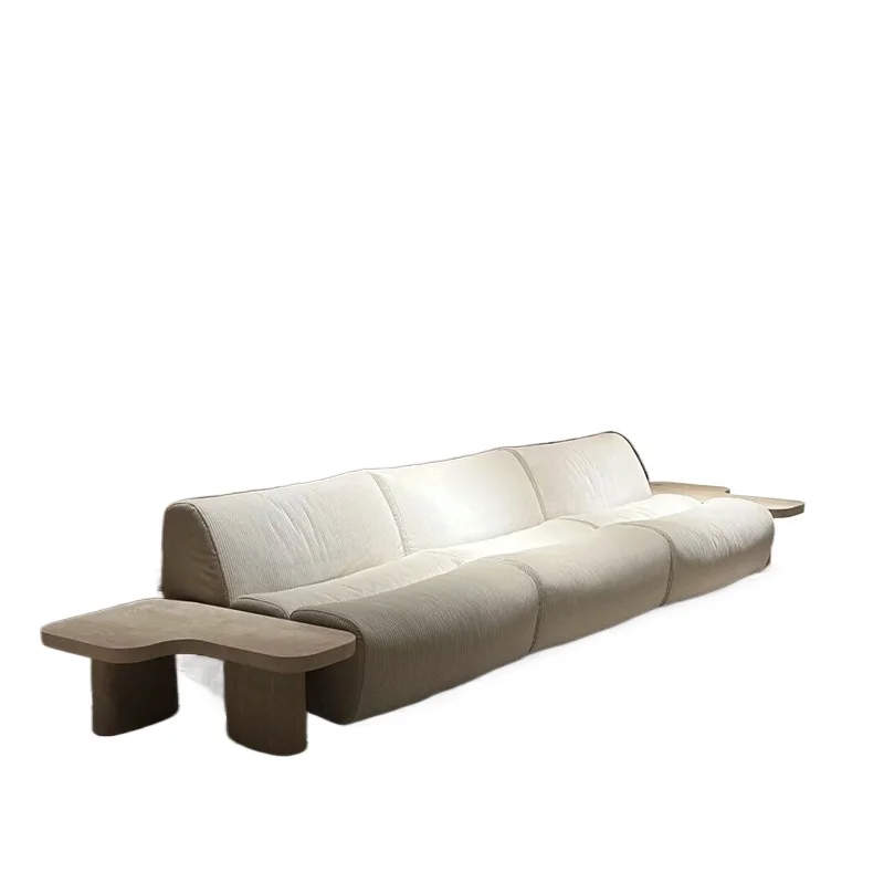 

Bed and breakfast size apartment living room without armrests multi-person corner sofa combination