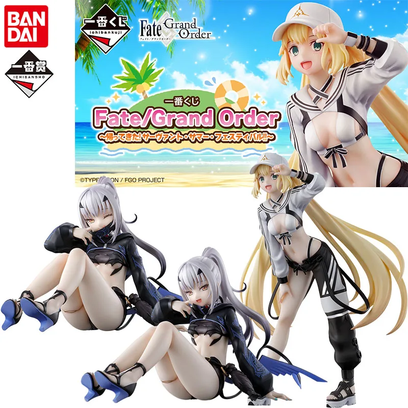 

Bandai натуральная Ichiban Fate/Grand Order аниме-фигурка Altria Caster Melusine, экшн-игрушки для мальчиков и девочек, подарок, Коллекционная модель