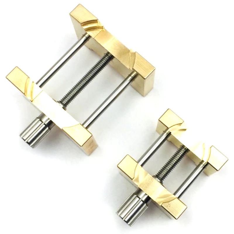 Imagem -02 - Brass Ver Movement Holder Base Fixa Multi Função para Relojoeiro Ver Clamp Ferramentas de Reparo de Relógios Pcs