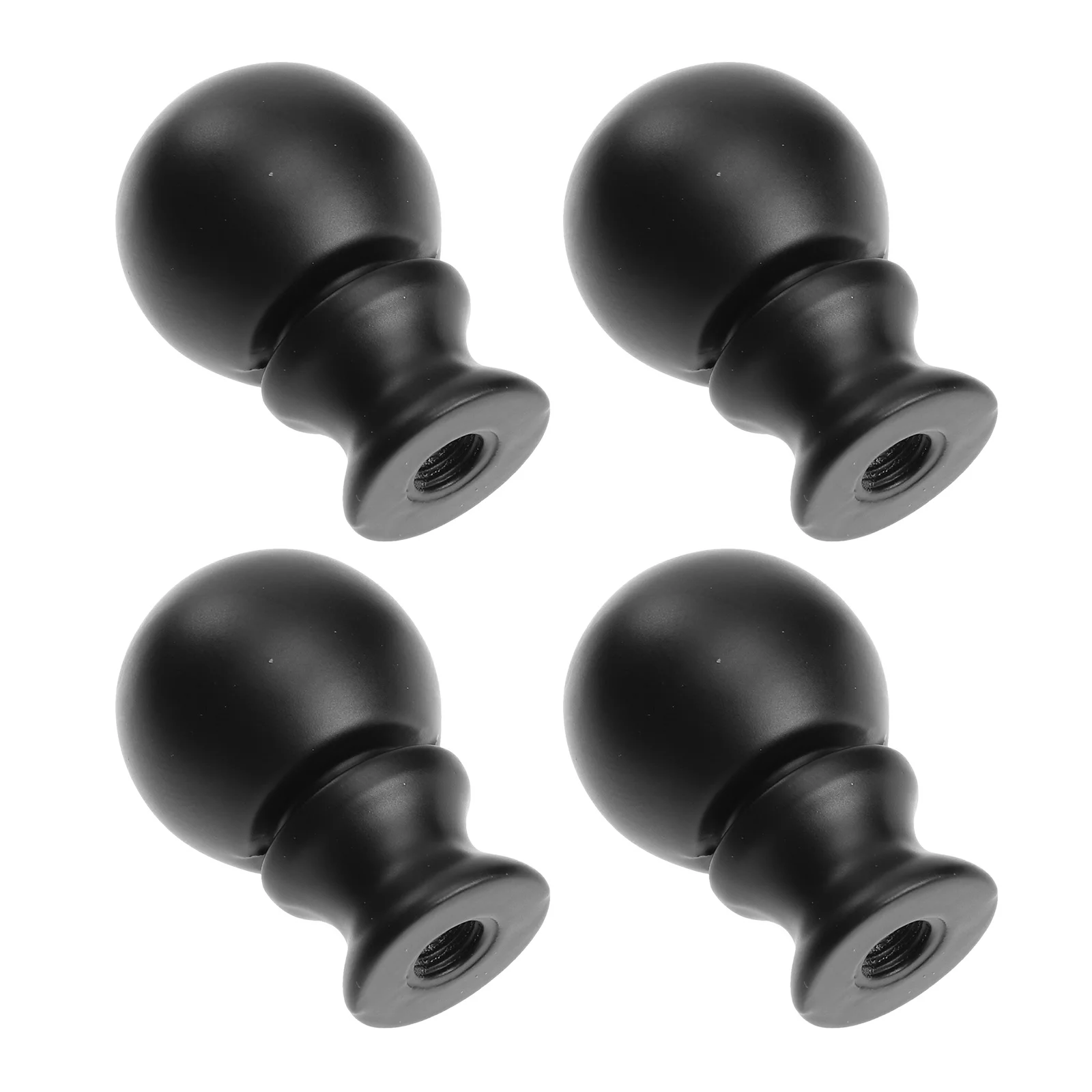 

4Pcs Stylish Retro Lampshade Finial Decor Heavy Duty Aluminium Alloy for Home Bar Restaurant Living Room Table Floor Light