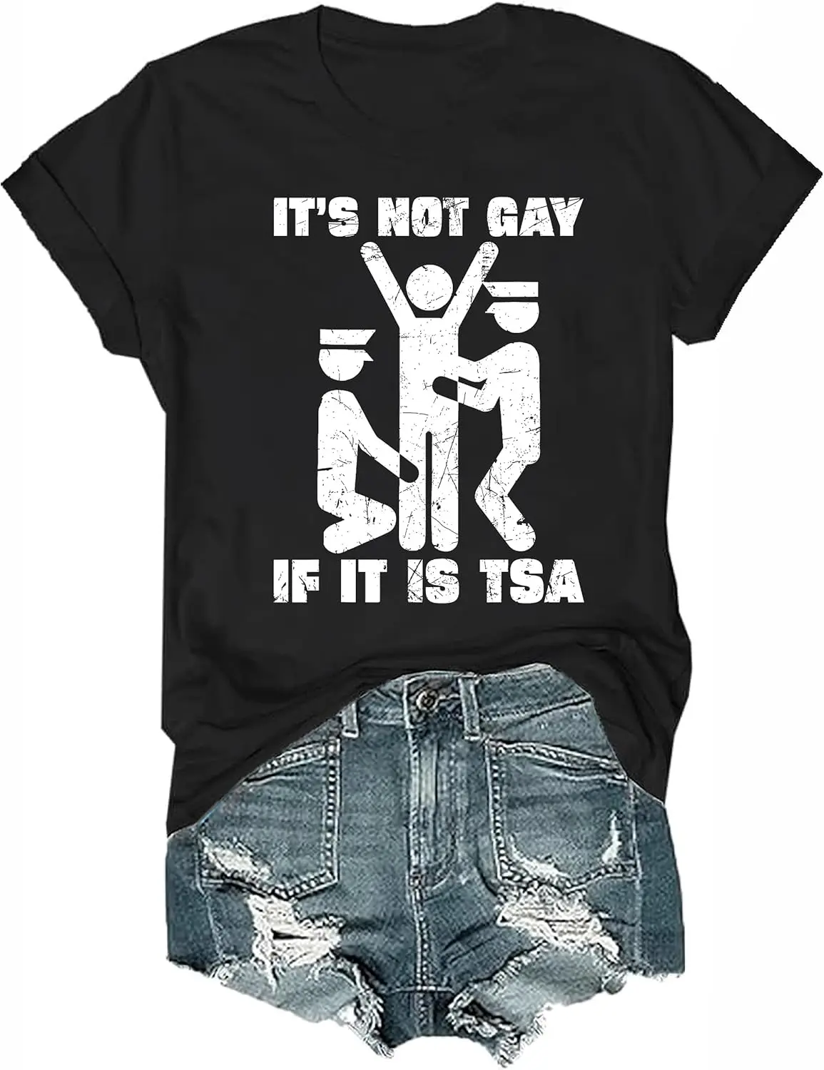 It is Not Gay If It's TSA Security T-Shirt Its Not Gay If Its TSA Shirts