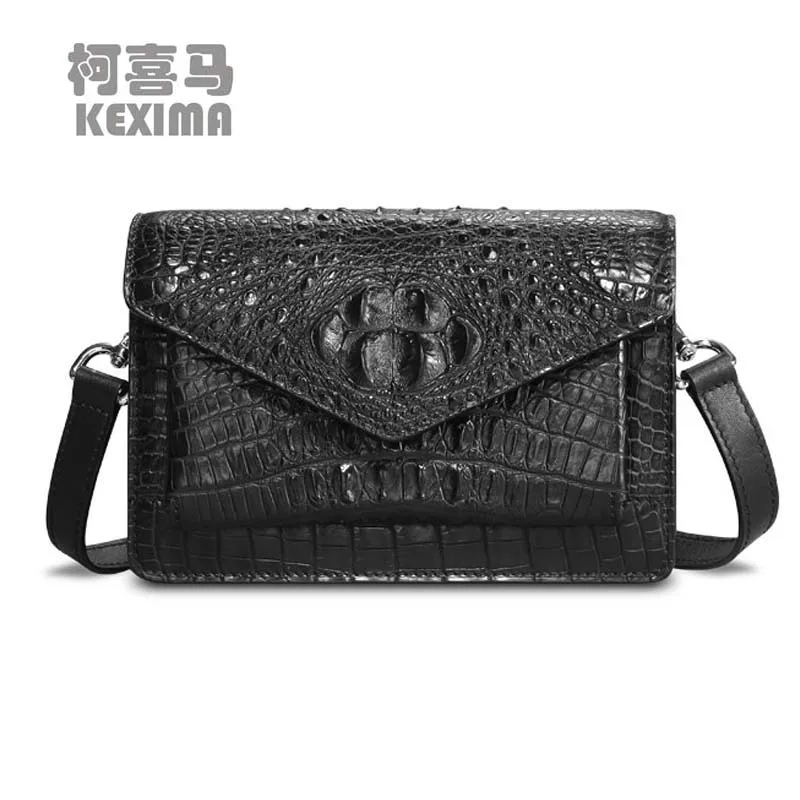 

KEXIMA cestbeau new crocodile leather female Thailand crocodile Female women bag Single shoulder bag women crocodile bag