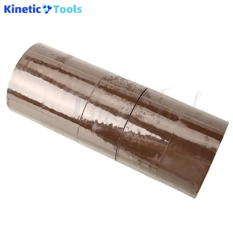 Brown Sealing Tape 48mm*50M: High-Strength Tensile, Waterproof Cylinder Tape for Industrial Sealing, Manual Work  DIY Needs