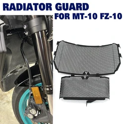 For Yamaha MT-10 MT10 MT 10 FZ10 FZ 10 FZ-10 2016-2023 Motorcycle Radiator Grille Guard Oil Cooler Cooling Cover Protection