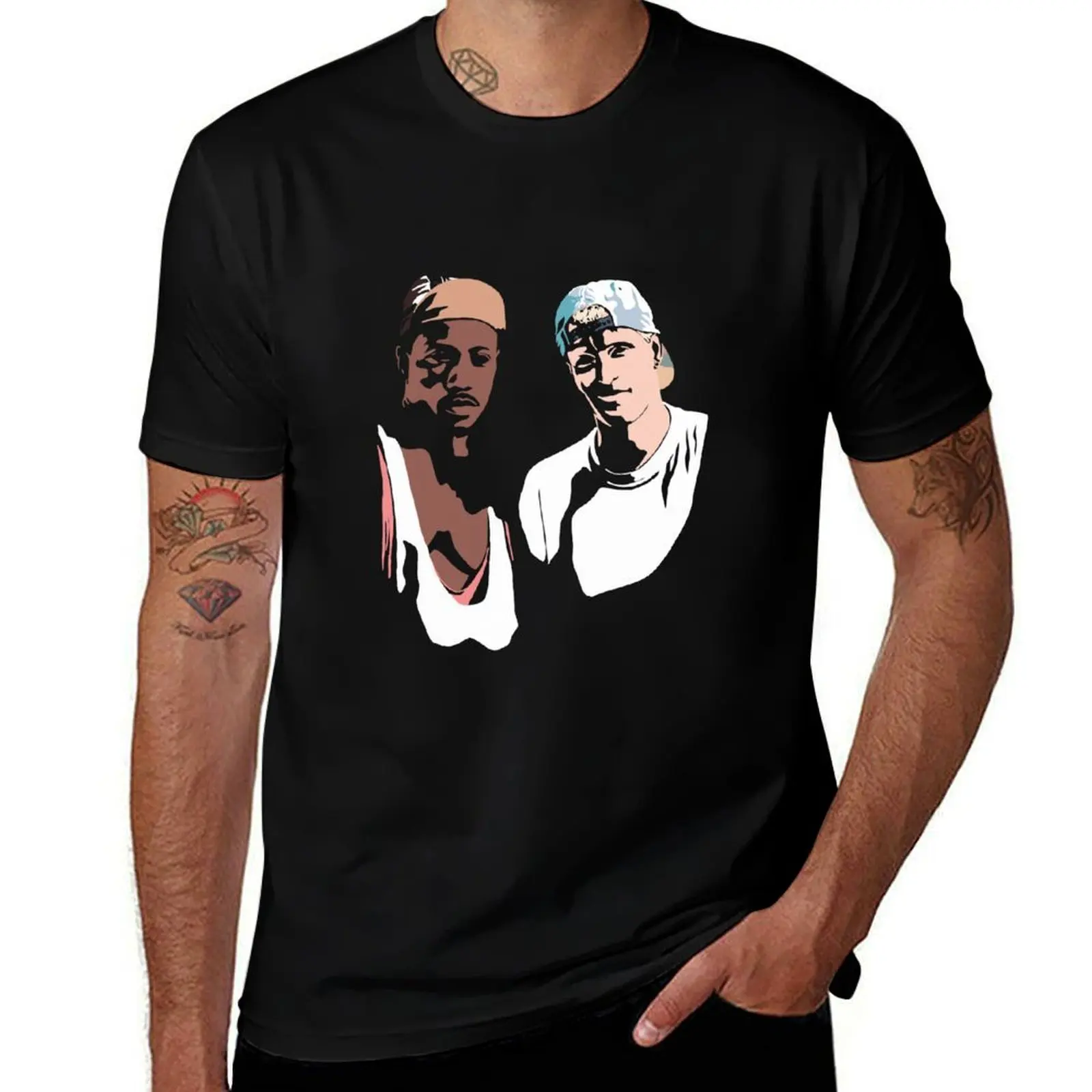 

White Men Can't Jump T-Shirt man t shirt graphic man t shirt cotton t shirts for man cotton soft T-shirt