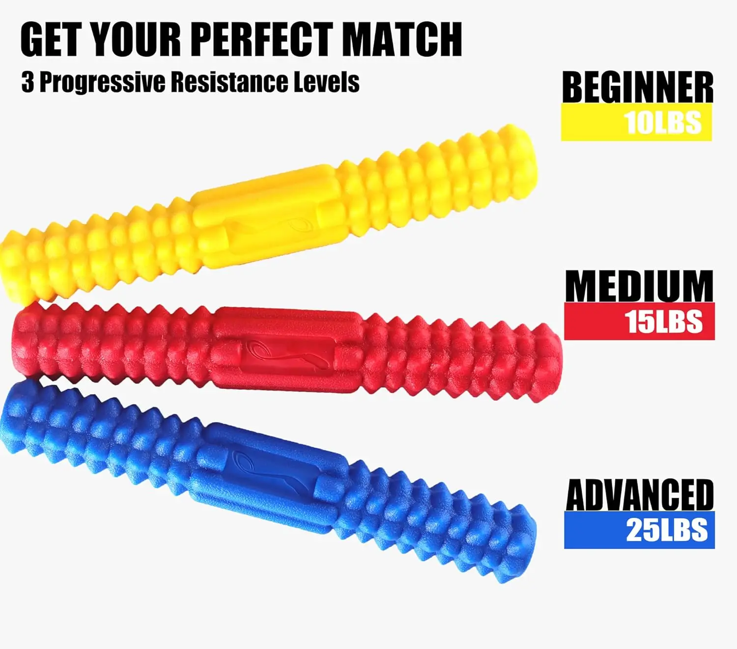 FlexBar for Tennis Elbow Physical Therapy, Improve Grip Strength Hand Forearm Strengthener for Golfers, Rehab, Tendonitis Pain,