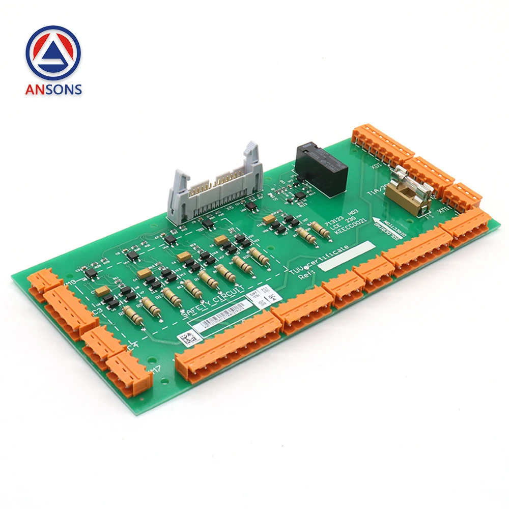 Imagem -02 - Ansons Elevador Segurança Circuito Pcb Board Peças Sobresselentes do Elevador Km713120g01 Km713120g02 713123h03 713123h04 Lce230 Ado Kone