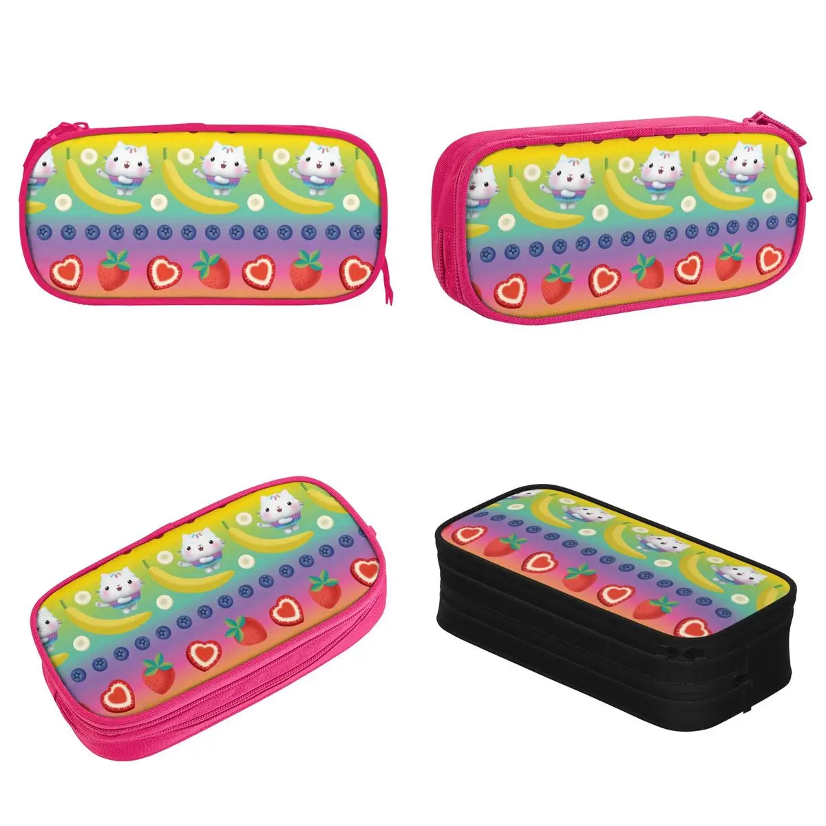 Gabby Dollhouse Pencil Case Creative Pen Box Bag for Student Large Storage School Supplies Gifts Pencilcases