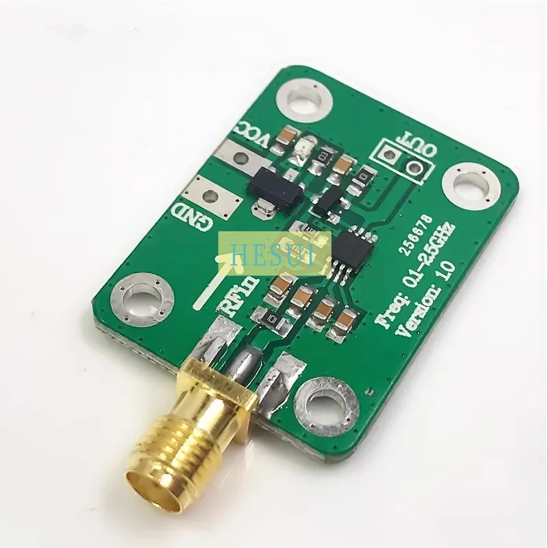 Módulo AD8313 100MHz - 2,5 GHz Módulo medidor de potencia RF de microondas Módulo detector de potencia RF Placa amplificadora de detector logarítmico RF