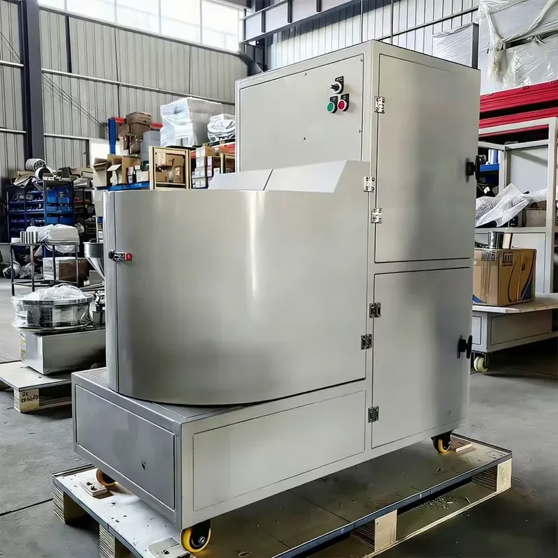 i Laboratory Mineral Ore Sample Splitter Bucket Type 20/30/40/60L Rotary Sample Divider for Dry Separation