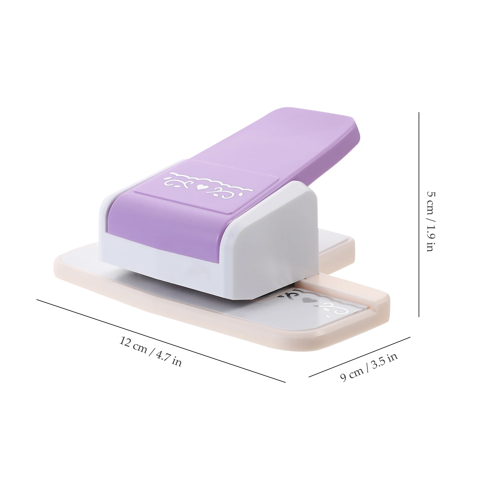 

Paper Punch DIY Crafts Accessory Lovely Shape Scrapbook Card Making Portable Design for Kids Handmade Projects