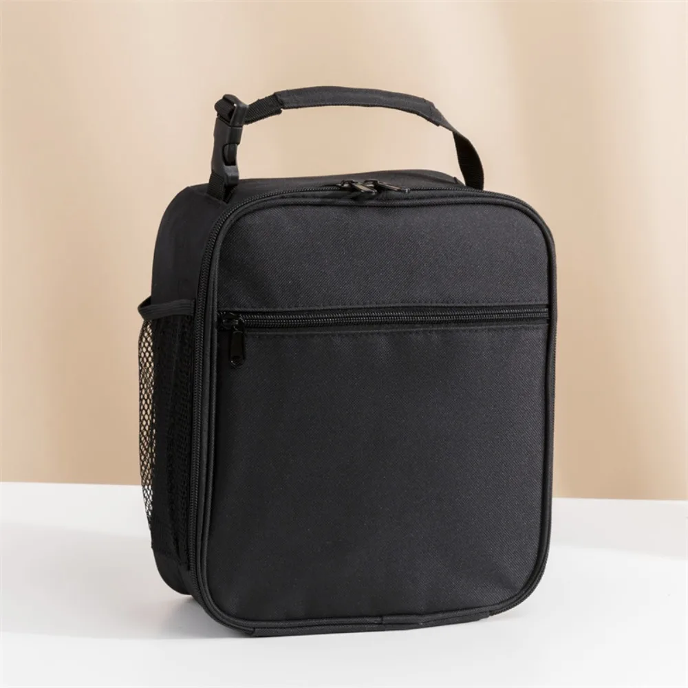 

Коробка для завтрака из ткани Оксфорд, термосумка для обеда, водонепроницаемая герметичная изолированная коробка для завтрака, квадратная портативная сумка-холодильник, офисная сумка для обеда