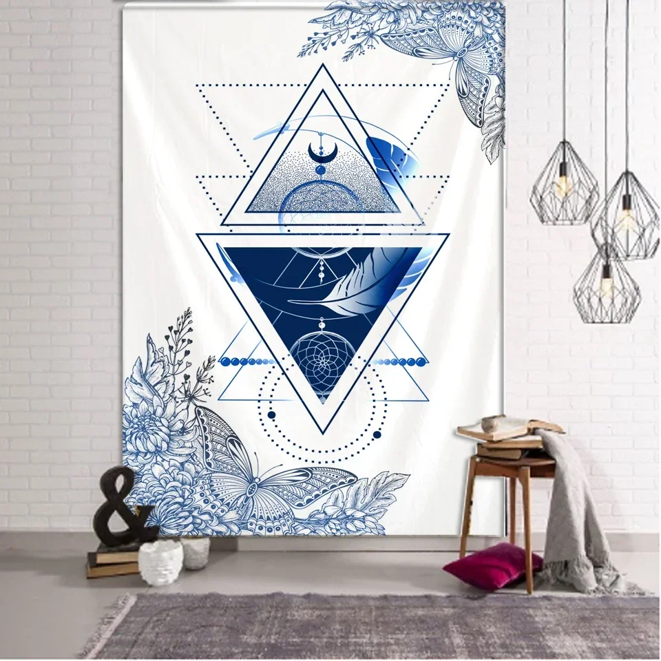 Nordic modern simple tapestry wall wallpaper background cloth art shawl home decoration pad Pendant