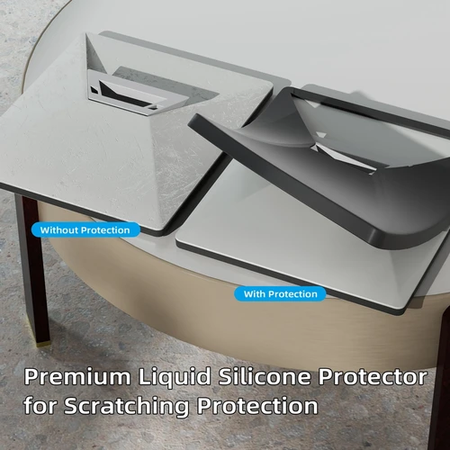 Imagen 2 del producto Para Starlink Mini funda protectora de silicona anticaída antideslizante lavable al aire libre impermeable carcasa portátil para Starlink Mini