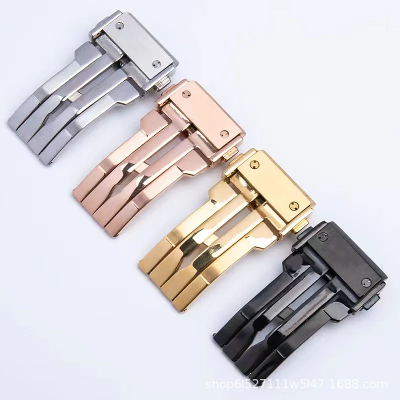 18mm 20mm 22mm 24mm Stainless Steel Watch Buckle for HUBLOT Hengbao HB Yubo Classic Fusion Big Bang WatchBand Buckle Metal Clasp