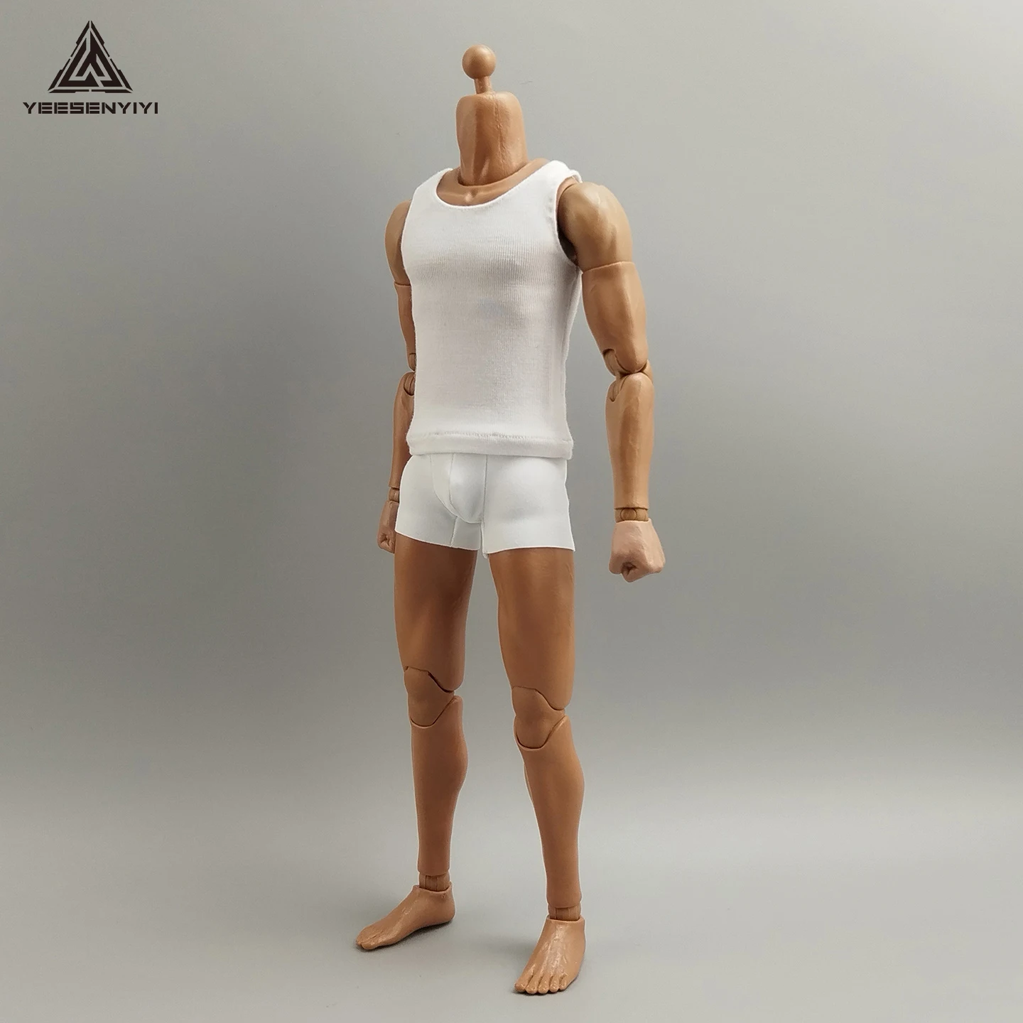 1/6 مقياس رجل الملاكم لعمل الشكل بسط ملخصات ل 12 بوصة القتال الشكل الجندي أطقم منمذجة ملابس داخلية للرجال #4