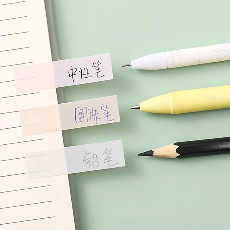 100Sheets Loose-leaf Paper Index Stickers Label Stickers Arrow Flags Sticky Note for Page Marker Planner Stickers Office School