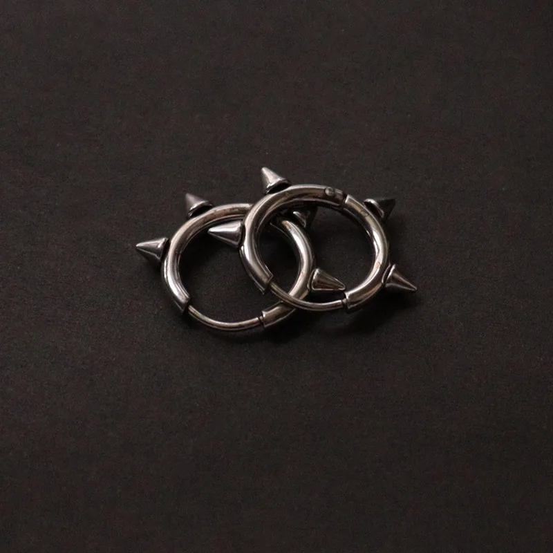 2.0mm Hoop Earrings Hypoallergenic Fashion Warp 10mm Round Smooth Circle Jewelry Stainless Steel No Easy Fade Allergy Free