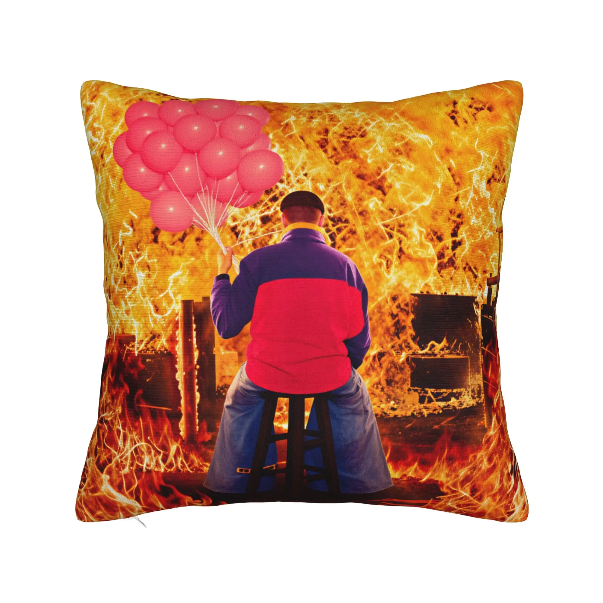 Pillow Case Singer Oliver Tree Soft  Pillow Cover For Living Room Chair Retro Trendy Pillowcases
