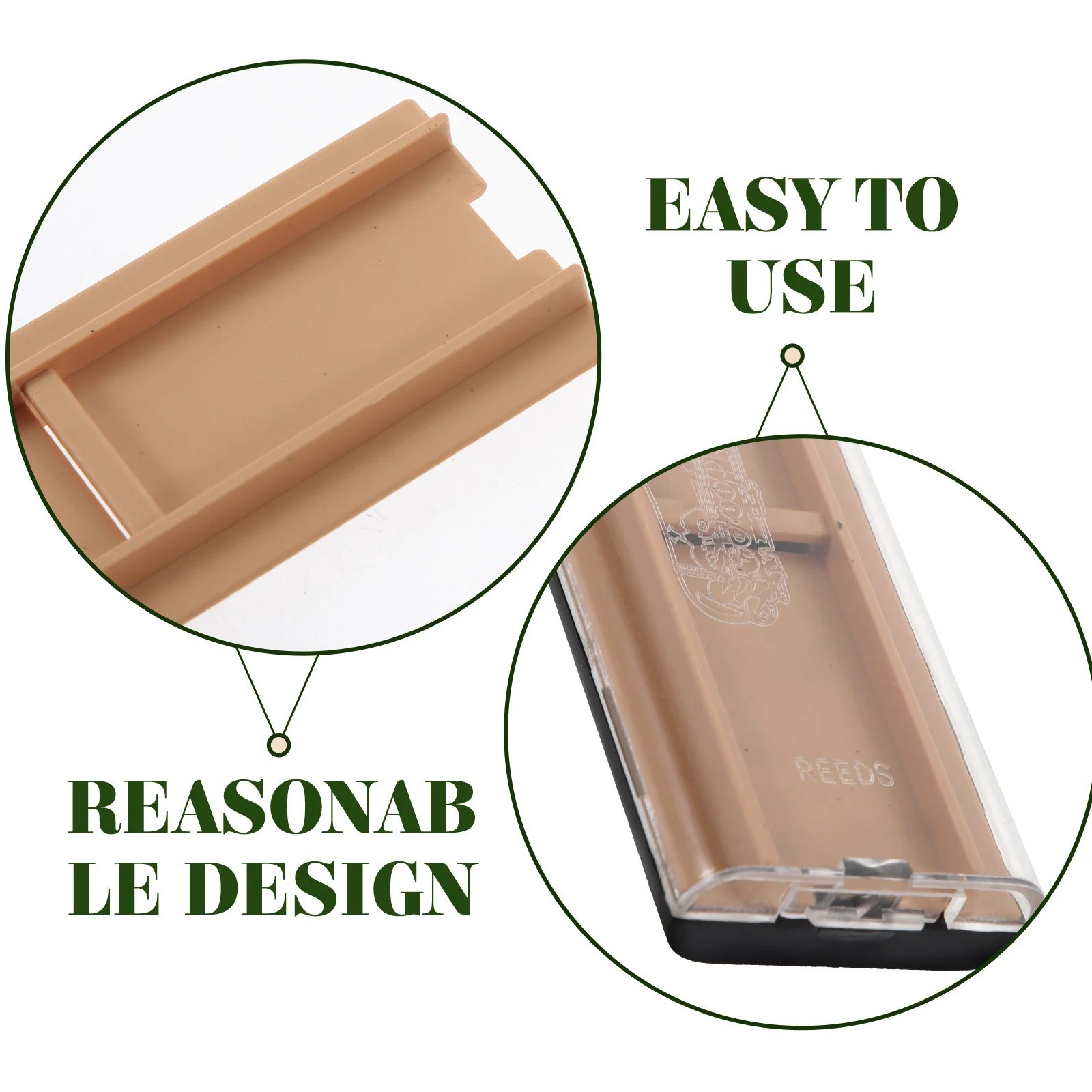 

Reed Protection Box Saxophone Clarinet Case Small Oboe Container Bag Plastic Holder Portable Storage