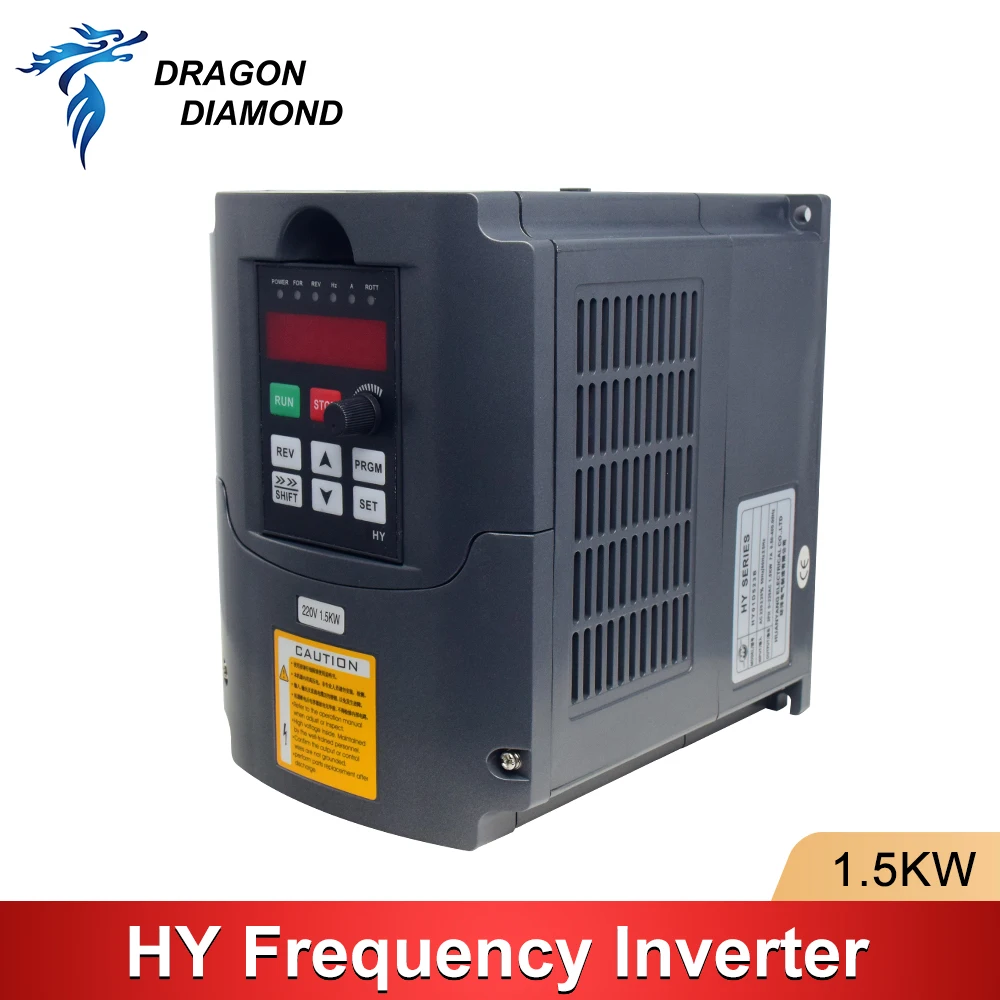 1.5KW Frequency Converter 220V VFD Variable Frequency Driver AC/DC Spindle Inverter For CNC Spindle Motor
