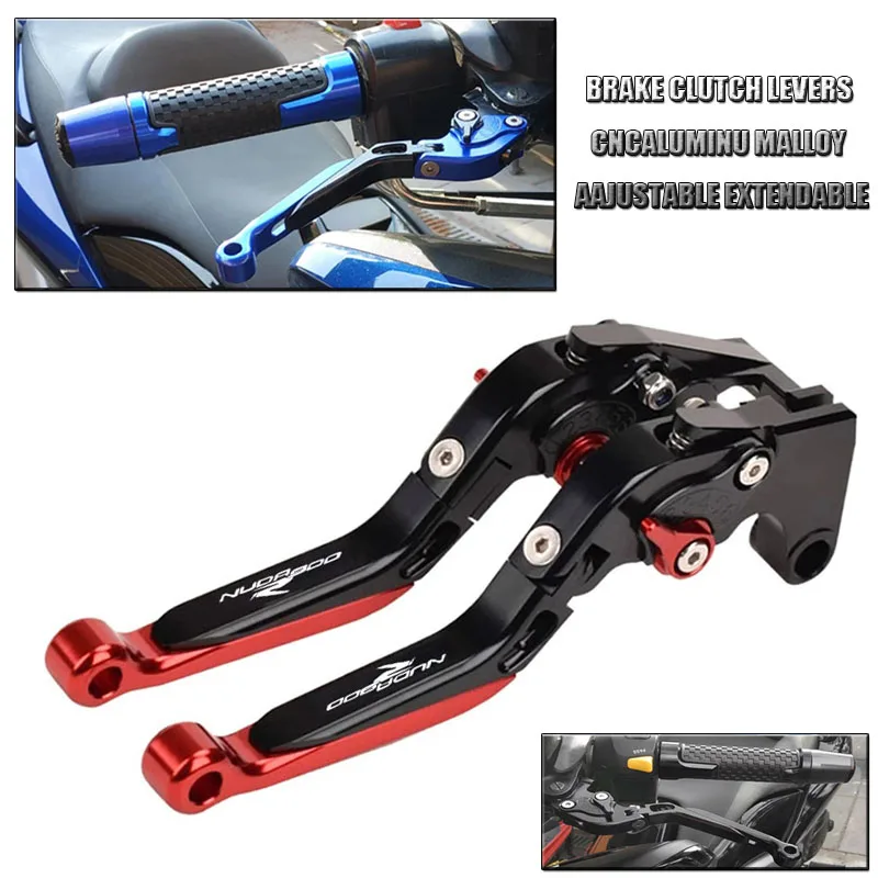 For HUSQVARNA NUDA 900 R 2011-2013 Motorcycle Accessories CNC Handle Brake Clutch Enlarge Extendable Brake Clutch Lever