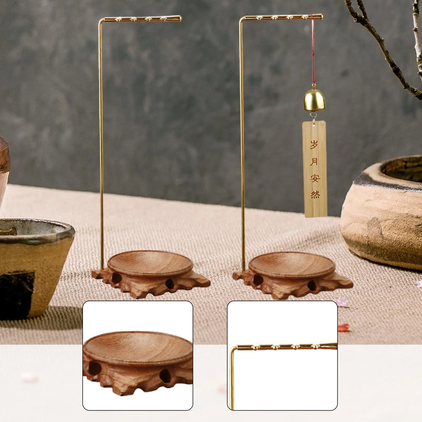 

Держатель для ручек для каллиграфии, 7-образная стойка, вешалка для кистей для китайского письма для кабинета, дома, любителей каллиграфии, подарок для квартиры, чайной комнаты